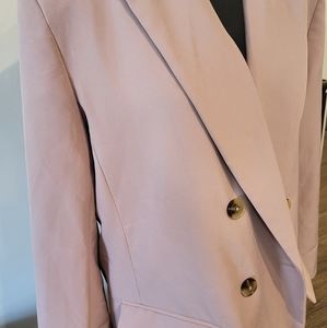 Pink oversized blazer